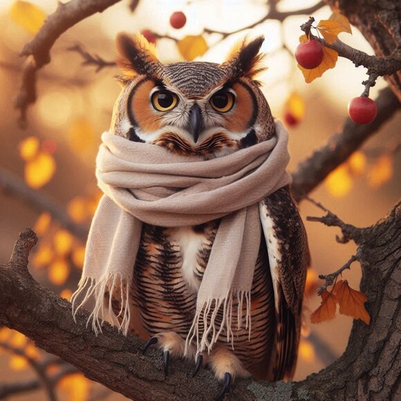 WHOOO'S LOOKING FOR SCARVES? - Picture 4 of 6